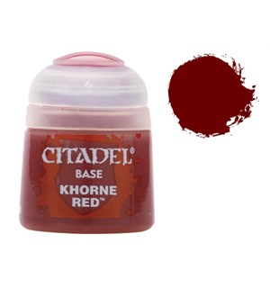 Citadel Paint Base Khorne Red (Også kjent som Scab Red) 